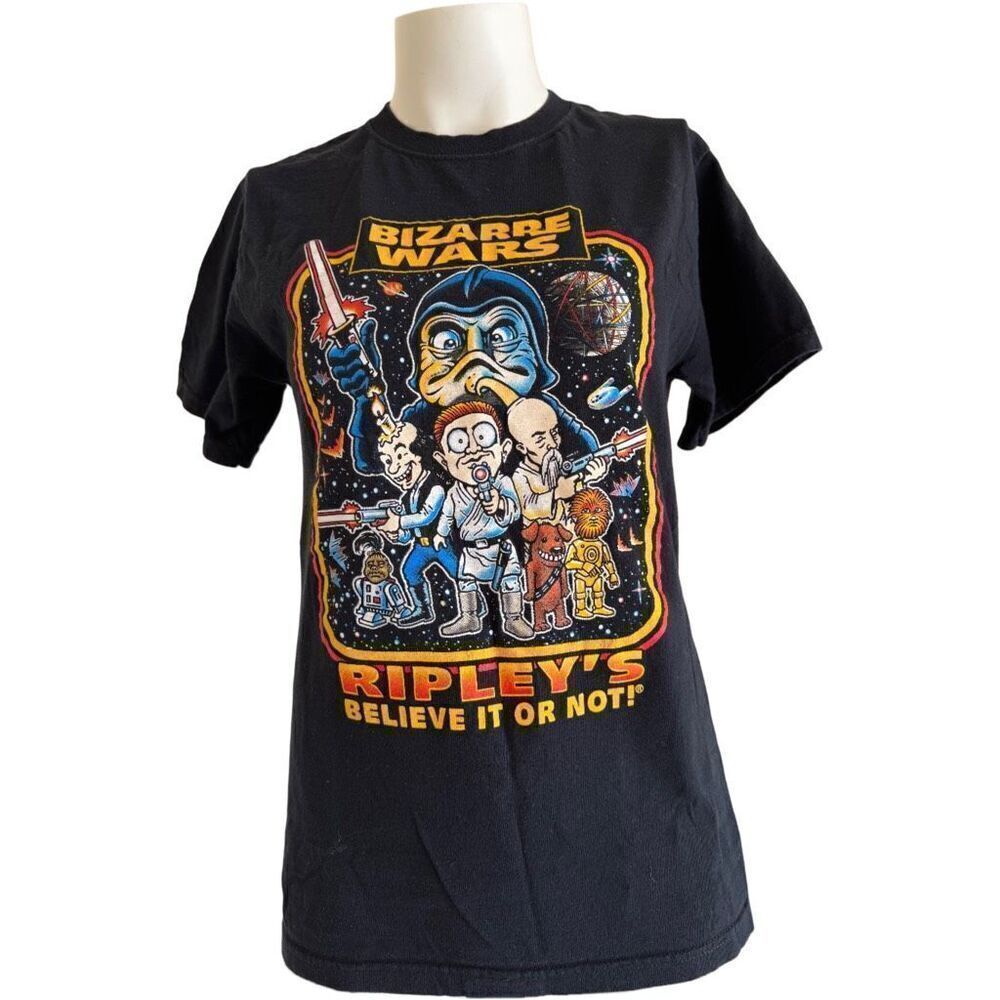 Ripley’s Believe It or Not adult unisex small t-shirt 100% cotton jerzees Star W